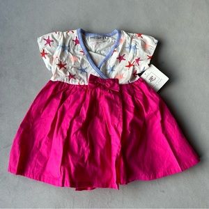 Rosie Pope Baby ~ Starfish Wrap Dress ~ Baby Size 18 Months